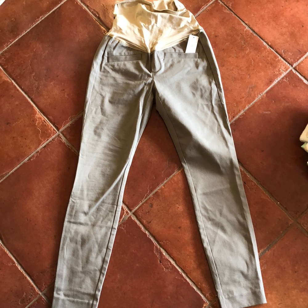 Gap maternity full panel skinny ankle pant sz 00